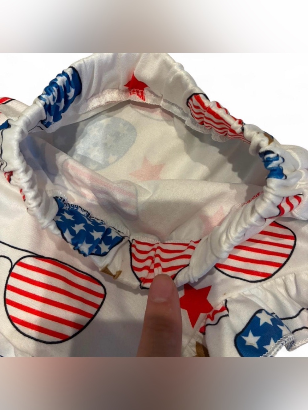 Patriotic Baby Bloomers Size 6-9 months Bummies - Picture 3 of 6